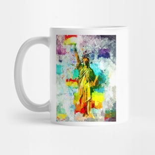 Grunge Liberty for All Mug